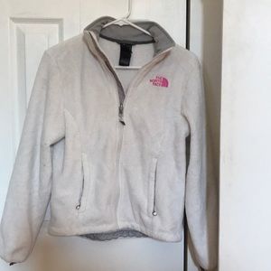 The North Face fleece zip up jacket